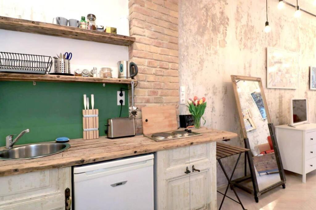 Little Corner At The Historic Jewish District With Ac Leilighet Budapest Eksteriør bilde